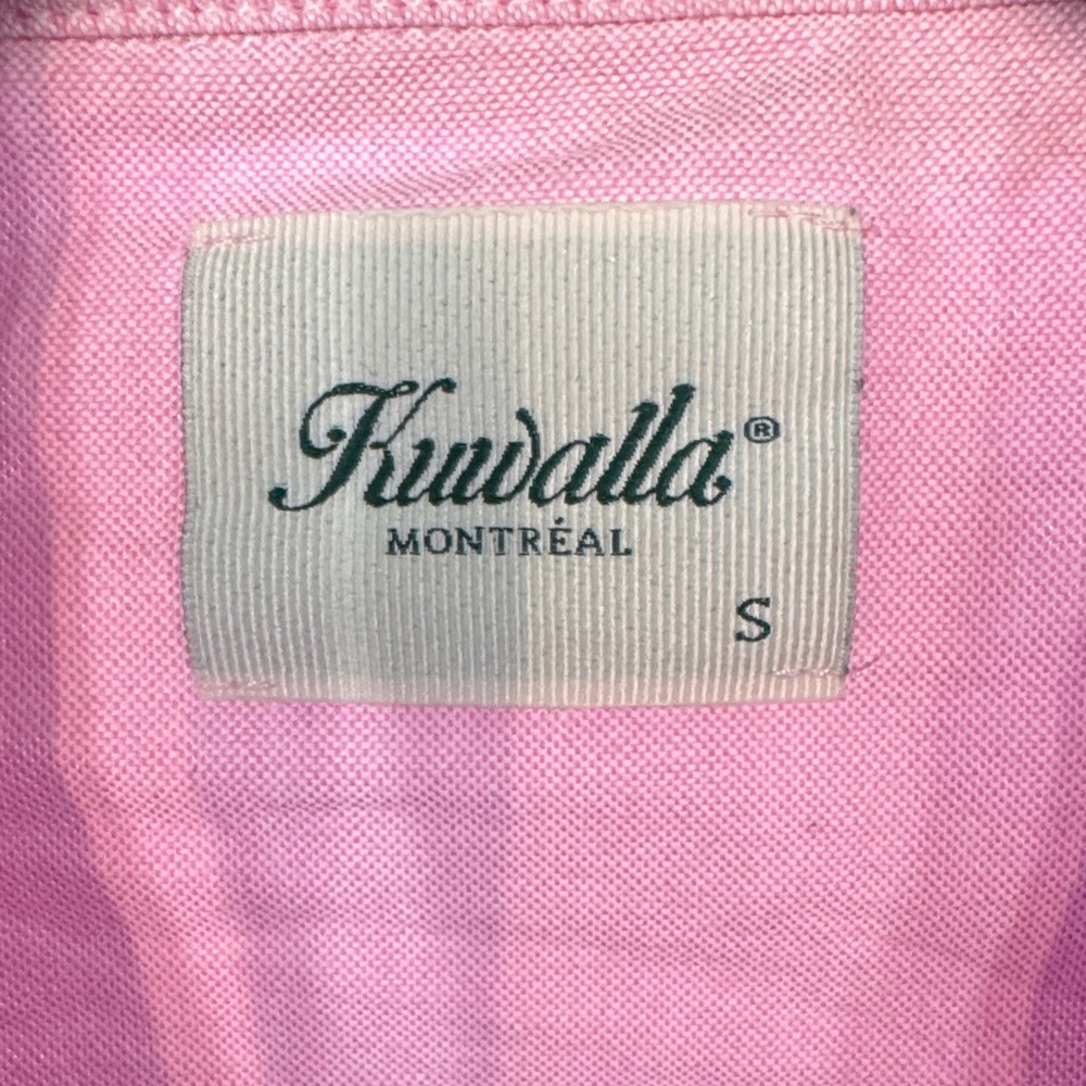 Kuwalla-Tee Pink Button Down Shirt - image 2